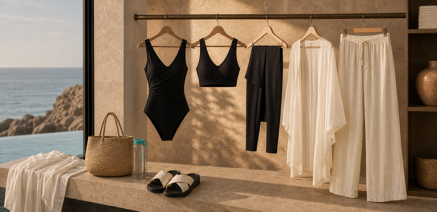 Resortwear swim campaign
